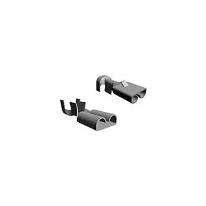 Crimp contact AMP - 6.3mm connector sleeve - cable cross-section 1.0-2.5mm² - silver-plated bronze 