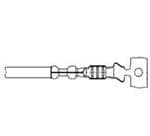 TERM F SUPERSEAL 1.0 AWG20 (0.34-0.5mm²) 