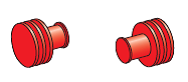 For SEAL CONNECTORS - seal for connector housing - material: silicone 