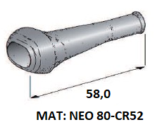 Rubber cap for Superseal connector housing 4-pin.
