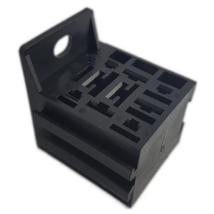 Mini Relay Socket with bracket - 5 x 6,3 mm + 4 x 2,8 mm