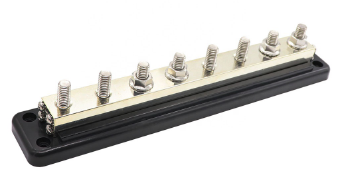 BusBar 8-way. - M10 studs - 600A 