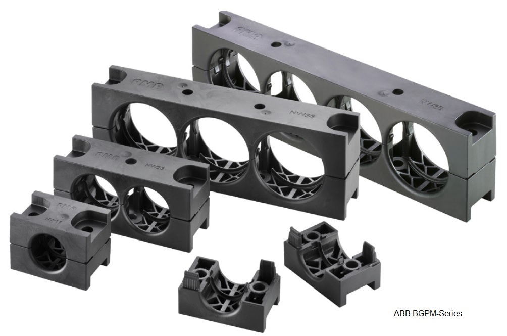 ABB PMA System Support PA6 - 2xNW12 - black