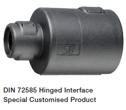 ABB - DIN 72585 Hinged interface - NC:08 - NW:7,5