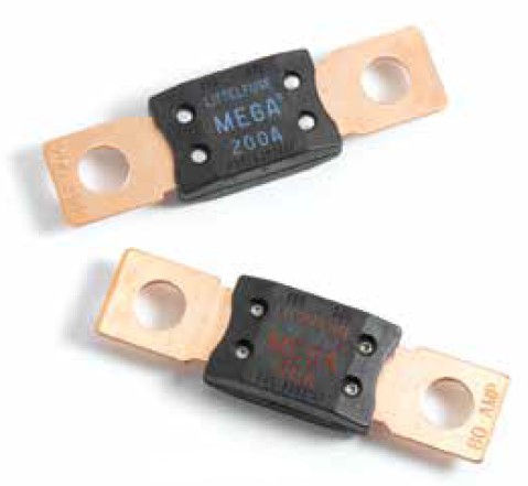 Mega Fuse 40A 32V - surface coating: Ag 
