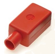 Terminal Cover - Rubber - straight - for 10-70mm² - red