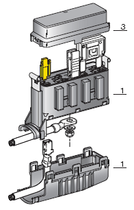 LINK BOX accessories - lid (3) with seal 