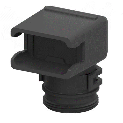 [1011-248-1205] DEUTSCH backshell / strain relief for DT06-12SX (NW10/13/17) -90°
