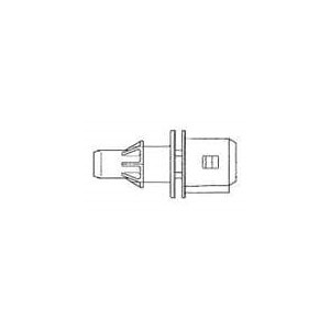[106462-1] Waterproof connector housing 2-pin. - Teyco 