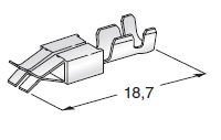 [1107210] For SEAL CONNECTORS JT F280; Cable cross section: 0.5-1.5; Material: CuSn-Sn 