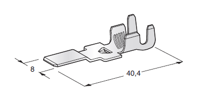 [1107710] MAXI WP WP M800; Cable cross section: 6-8; Material: Cu-Sn 