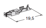 [1108020] For SEAL CONNECTORS MKF F150MFS M150; Cable cross section: 0.5-1; Material: CuZn-Sn 