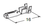 [1108070] For SEAL CONNECTORS - 070 F150 - cable cross-section: 0.75-1.5mm² - material: CuZn-Sn 