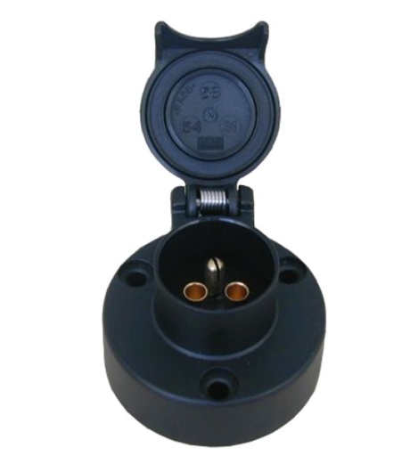 [151076] 3-pin socket 6V-24V 16A 