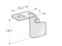 [1605810] MIDI G90 - POL A - Hole: M5 - Cable cross section: 10-20mm² - Material: Cu-Sn 