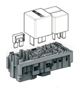 [0101695] Module component MAXICOMPACT / MAXI / MICRO relay module gray - incl. Secondary lock 