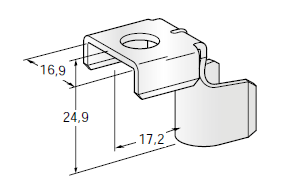 [1608190] MEGA G90 - M8 - Cable cross section: 25-35mm² - Material: Cu-Sn 