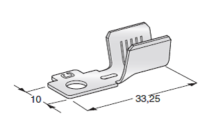 [1705835] MIDI Pol. C - Cable cross section 10-20mm² - M5 hole - Material: CuSn 