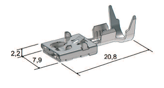 [1708504] F630E & M630 F630 E WP; Cable cross section: 2.5-4; Material: Cu-Sn 
