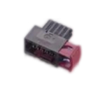 [1-967281-1] Socket housing GEH42P 42-pin - unequipped, black, MICRO-T2 / JPT 