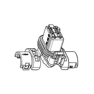 [211PC063S8003] Connector 6-pol. - Female - color: gray 