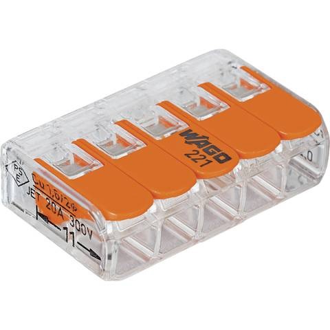 [221-415] Connection terminal WAGO type 221 5-pin 
