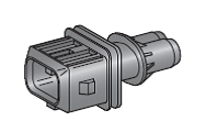 [4410661] J.P.T. CONNECTOR JPT black - 2-pin. 