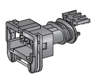 [4420920] J.P.T. CONNECTOR JPT black - 3-pin. 