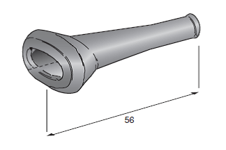 [4520921] Rubber cap for 3-pin plug. 