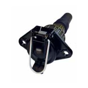 [6.005330.000] Trailer plug 24 V, 7-pin, coupling socket, according to ISO 1185, N version, plastic 