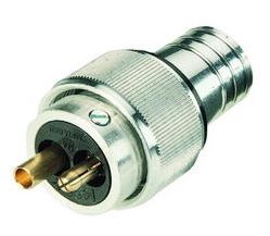 [6.00929.000] Connector 2-way 6-42V DIN 14690 - with cap nut - without cable bush