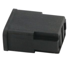 [8JA715600-001] HELLA plug-in housing, 2-pin - for blade receptacles