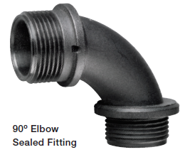 [AB12-M16-90] ABB - 90° Elbow - Sealed Fittings - NC12/NW10
