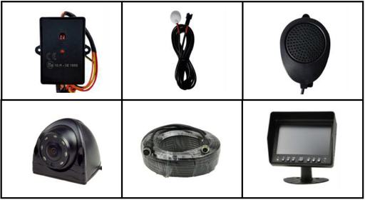 [ABAK002-12/24] Turning Assistant Aktiv Plus - Blind Spot Assistant for commercial vehicles