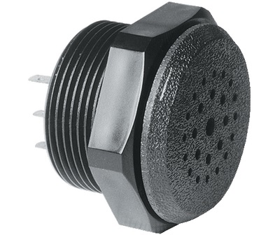 [B-CP228] Piezo Signaler 5-28V 85±3db circular, panel mounting