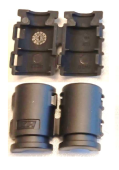 [CI12-X01] Wellrohranschluss NW10, gerade, für Mini-Timer Stecker, 1-polig