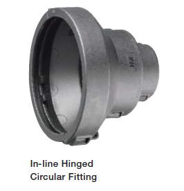 [CI32-A31] ABB - In-line Hinged Circular Fitting NC 32 - NW 29
