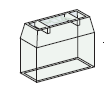 [0300359] UNIVAL holder accessories - cover - color: transparent 