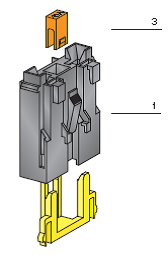 [0300390] MAXIVAL holder - holder + secondary lock 