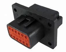 [DT04-12PA-CL06] Deutsch Housing for Male Terminals 12-pin (DT) Coding A - flange