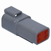 [DT04-4P-C015] Deutsch Housing for Male Terminals 4-pin (DT) C015