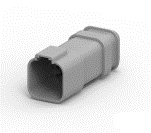 [DT04-6P-E004] Deutsch Housing for Male Terminals 6-pin DT-series - Version E004