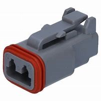 [DT06-2S-C015] Deutsch Housing for Female Terminals 2-pin (DT) C015