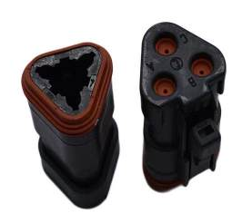 [DT06-3S-CE05] Socket housing 3-pin DT  Series incl. Wedge Lock W3P-P012 - Version CE05