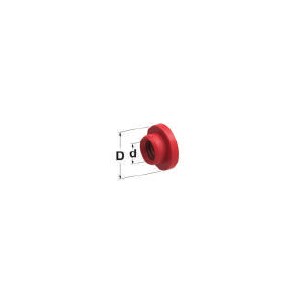 [0300456] Cable bushing silicone for PDU box - cable cross-section: 2.4 - 4mm² - color: green 