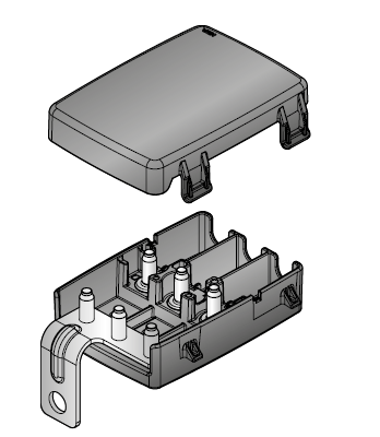 [0300468] FUSE HOLDER FOR 3 MIDIVALS WITH COVER AND BUS BAR 