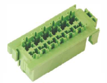 [EBG-1903A] Modul UniVal/NormOTO Fuse Base Connector - 6-way (A) - Material: Nylon6/66/FR