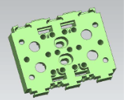 [EGB-MMS6.1] Fuseholder module for CVEP frame system - combinable for 2 x Mega/1 x Mega 4 x Midi/6 x Midi - without Cover and System frame (optional)