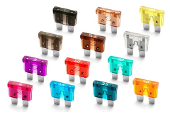 [F1501] normOTO flat fuse 32 Vdc 1 A black