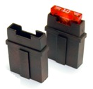 [H1101] Flachsicherungshalter normOTO Gehäuse: PA 66 vert. 1-pol.